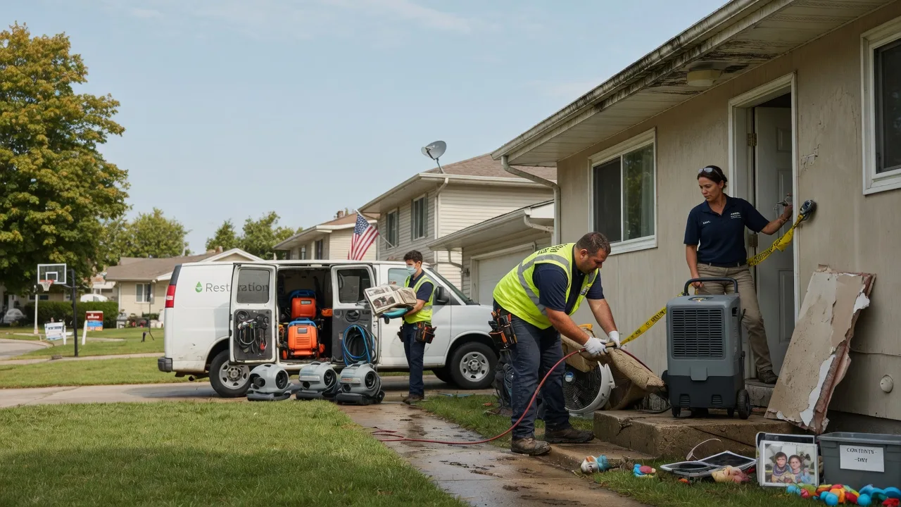 Water Damage Restoration in Camargo, IL near me